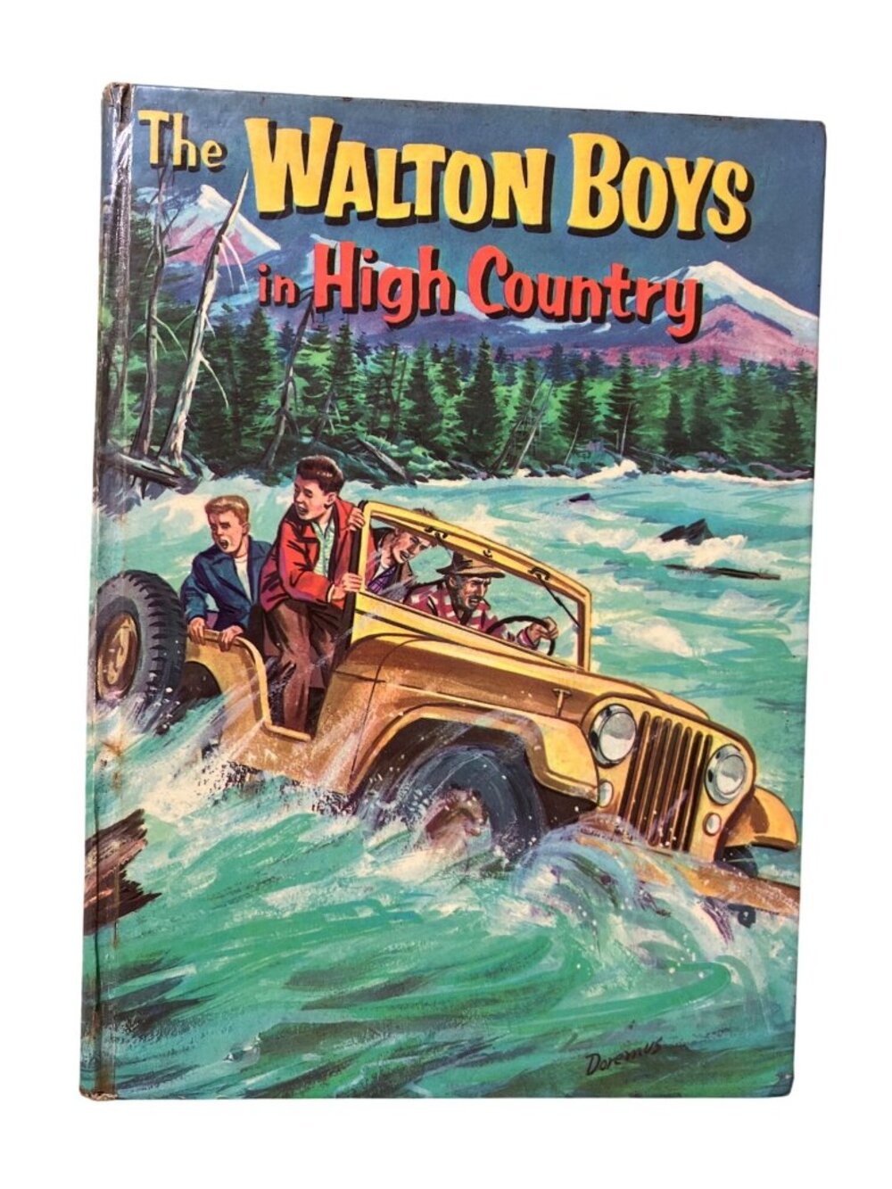 The Walton Boys In High Country By Hal Burton 1960 Whitman Vintage Hardcover